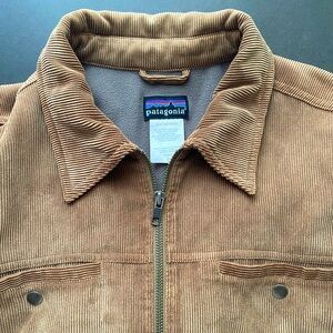 PATAGONIA Mens Brown Corduroy Fleece Jacket